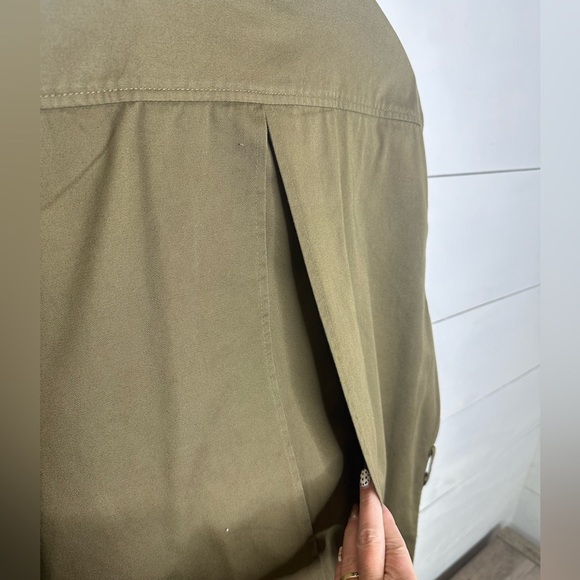 Vintage Woolrich Olive Military Field Jacket 46 100% Cotton Gorpcore Hunting - Picture 8 of 8